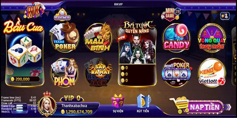 Danh sách các sảnh game xếp hạng Vz99 tốt nhất - Vz99